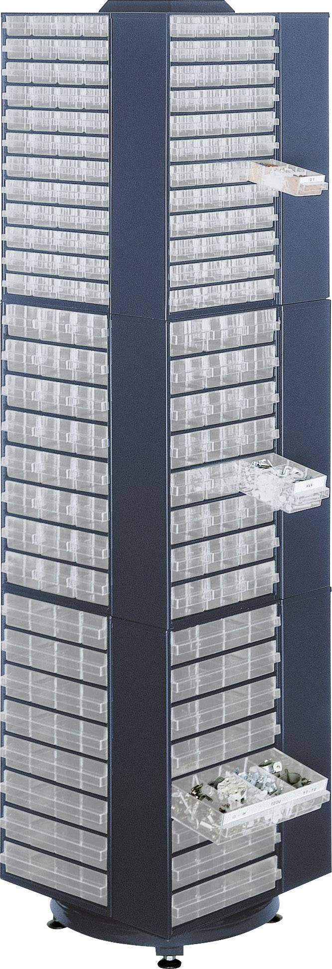 raaco Drawer box tower spinner (L x W x H) 680 x 680 x 1760 mm Content 1 pc(s)