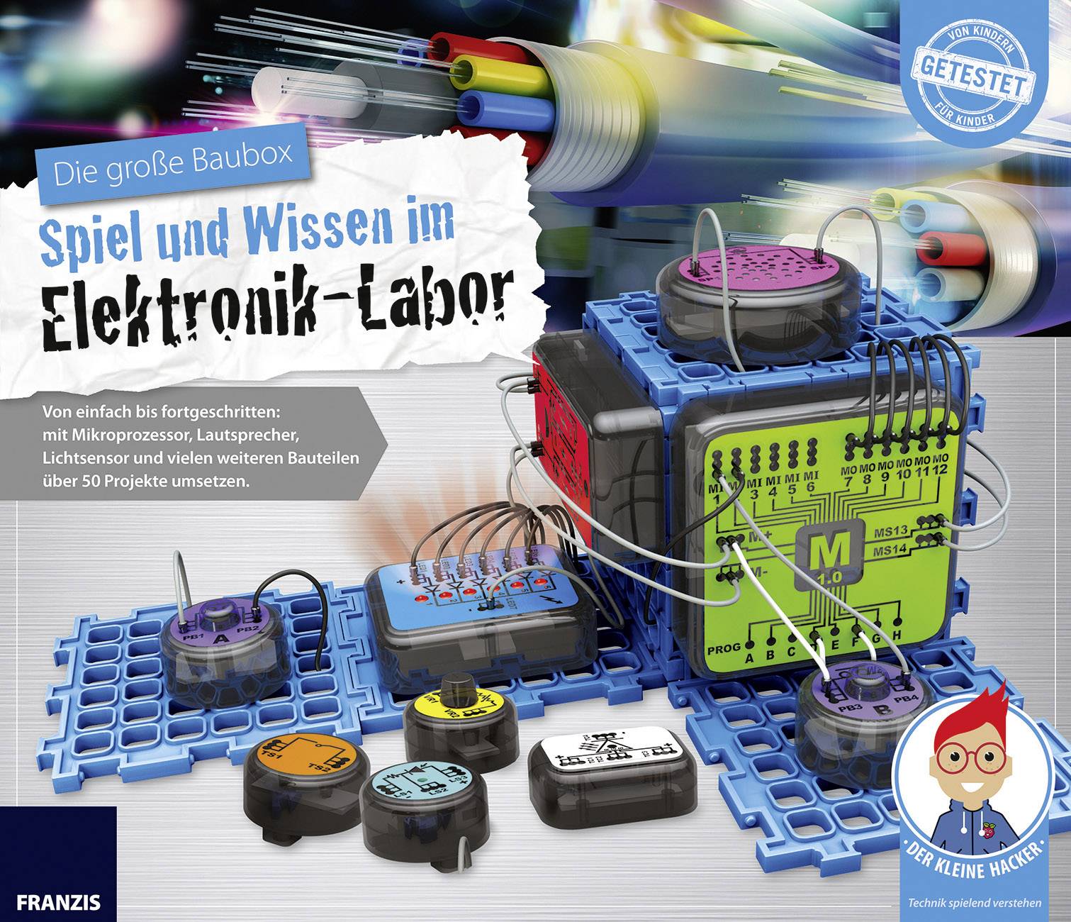 Franzis Verlag Spiel und Wissen im ElektronikLabor 670083 Science kit