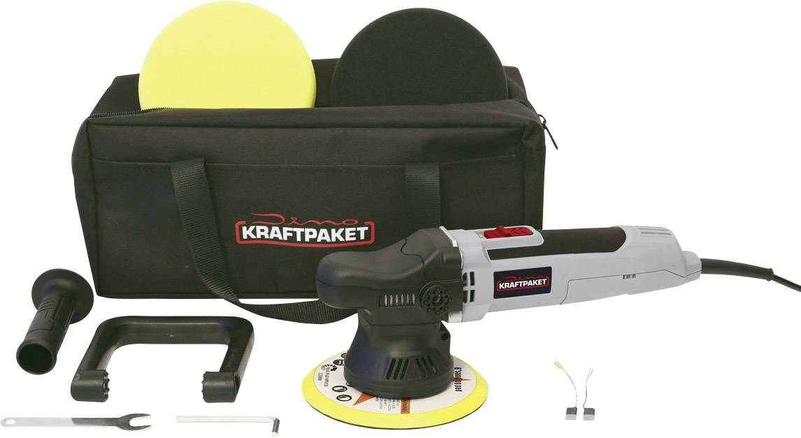 Dino KRAFTPAKET 640220 Random orbital polisher 230 V 650 W 1600 - 6400 U/min 160 mm
