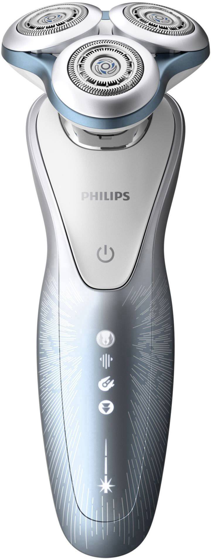 Philips SW7700/67 Rotary shaver Light blue (metallic), Silver (matt