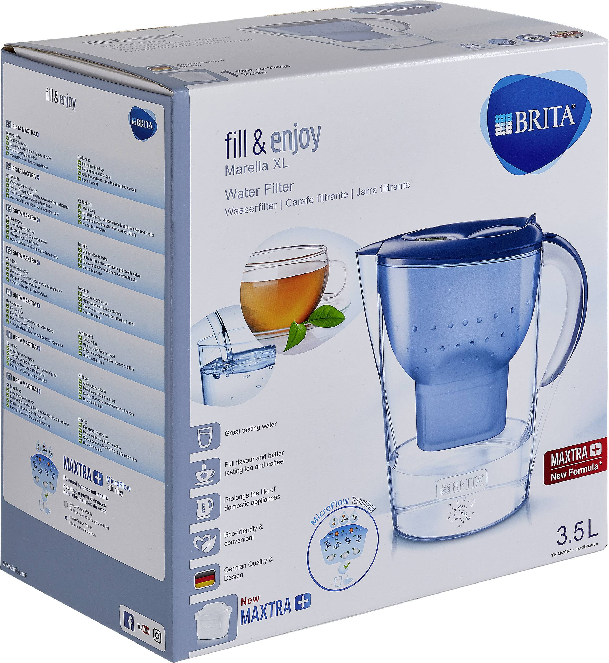 Brita Marella XL MAXTRA+ 076917 Water filter 3.5 l Blue