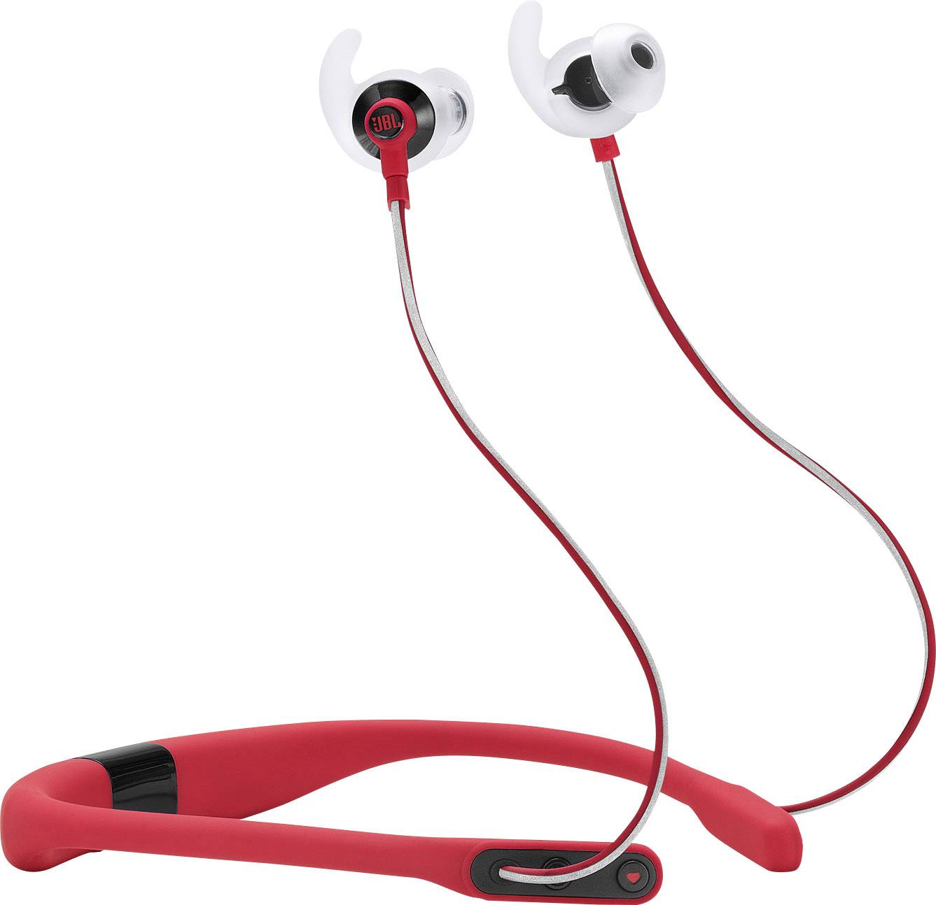 Jbl Reflect Fit Bluetooth Sports In Ear Headphones In Ear Sweat Resistant Neckband Red Conrad Com
