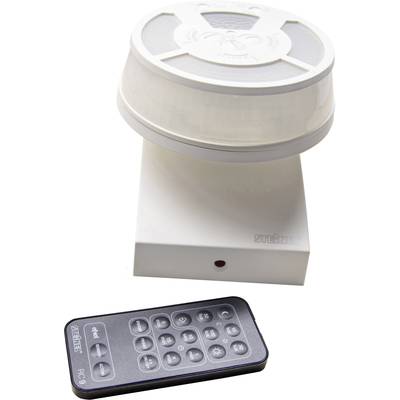 Steinel 029562 Wall, Surface-mount Motion detector 300 °  White IP54 Non-stop lighting mode, Holiday settings