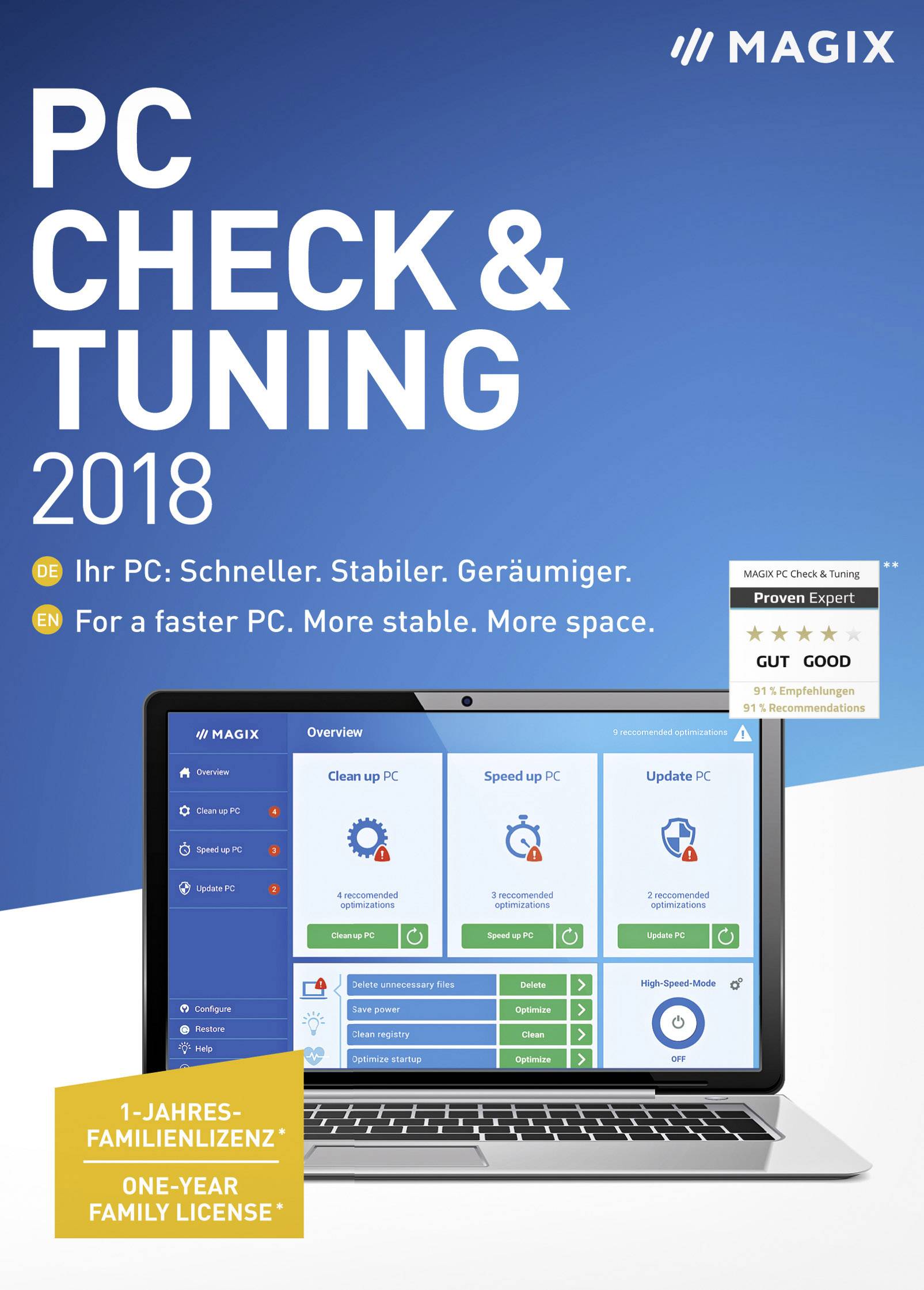 magix pc check and tuning