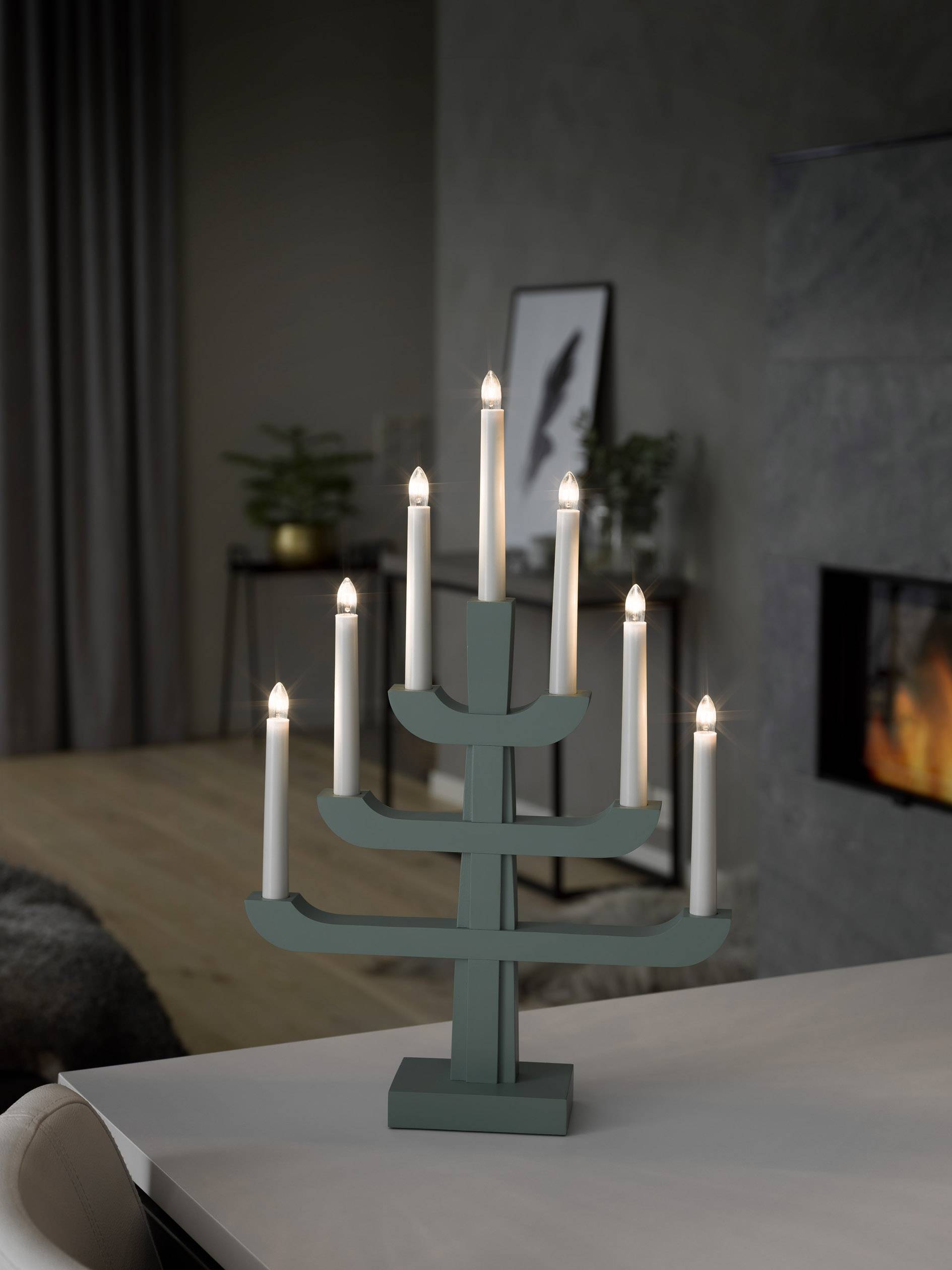 Konstsmide 3586-930 Light arc Warm white Light bulb Grey, Green-0