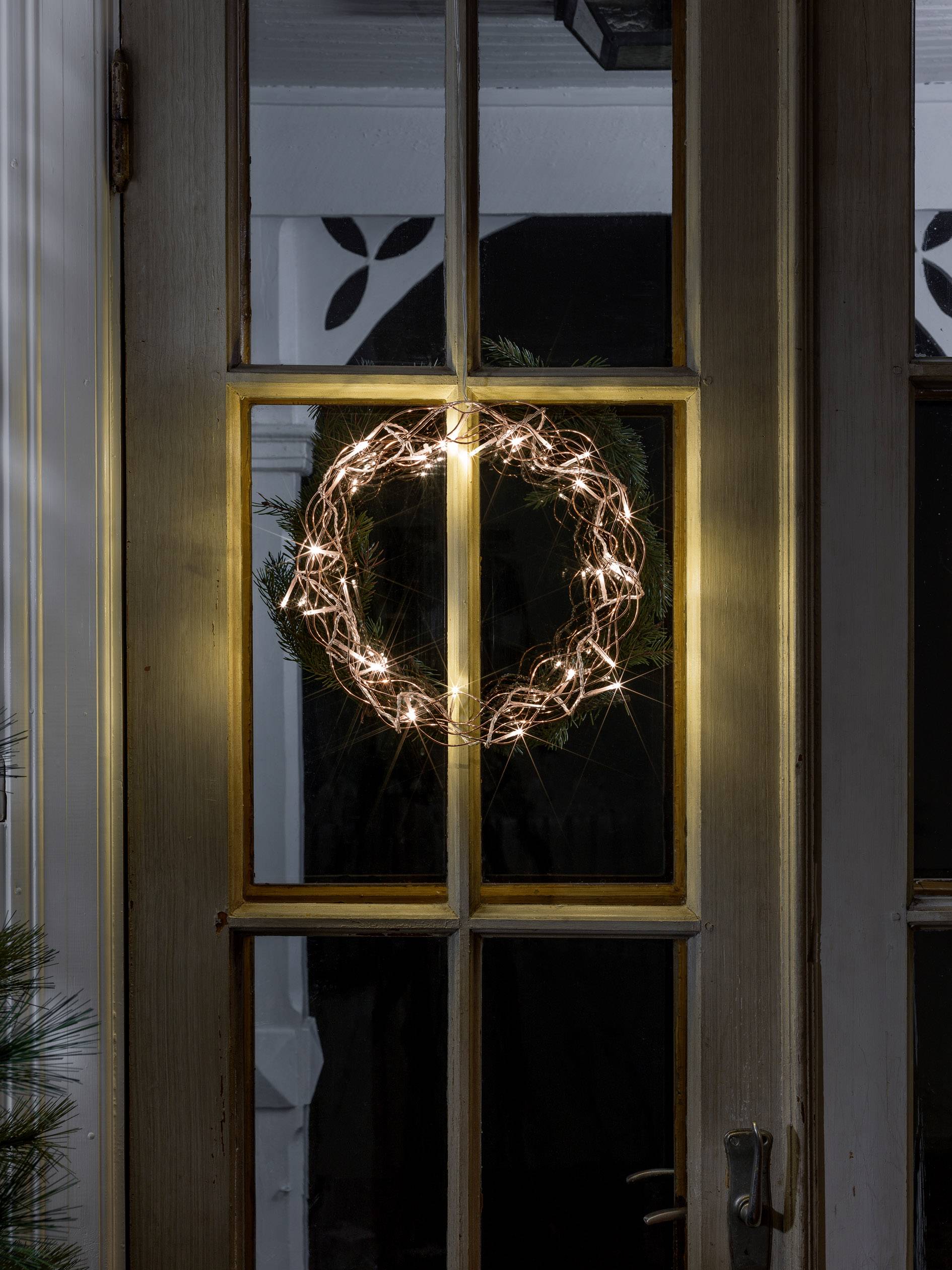 Konstsmide 2890-603 Illuminated wreath Copper EEC: G (A - G)