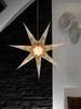Konstsmide 2925-255 Christmas star Light bulb, LED (monochrome) White, Multi-coloured incl. punched motifs, incl. switch