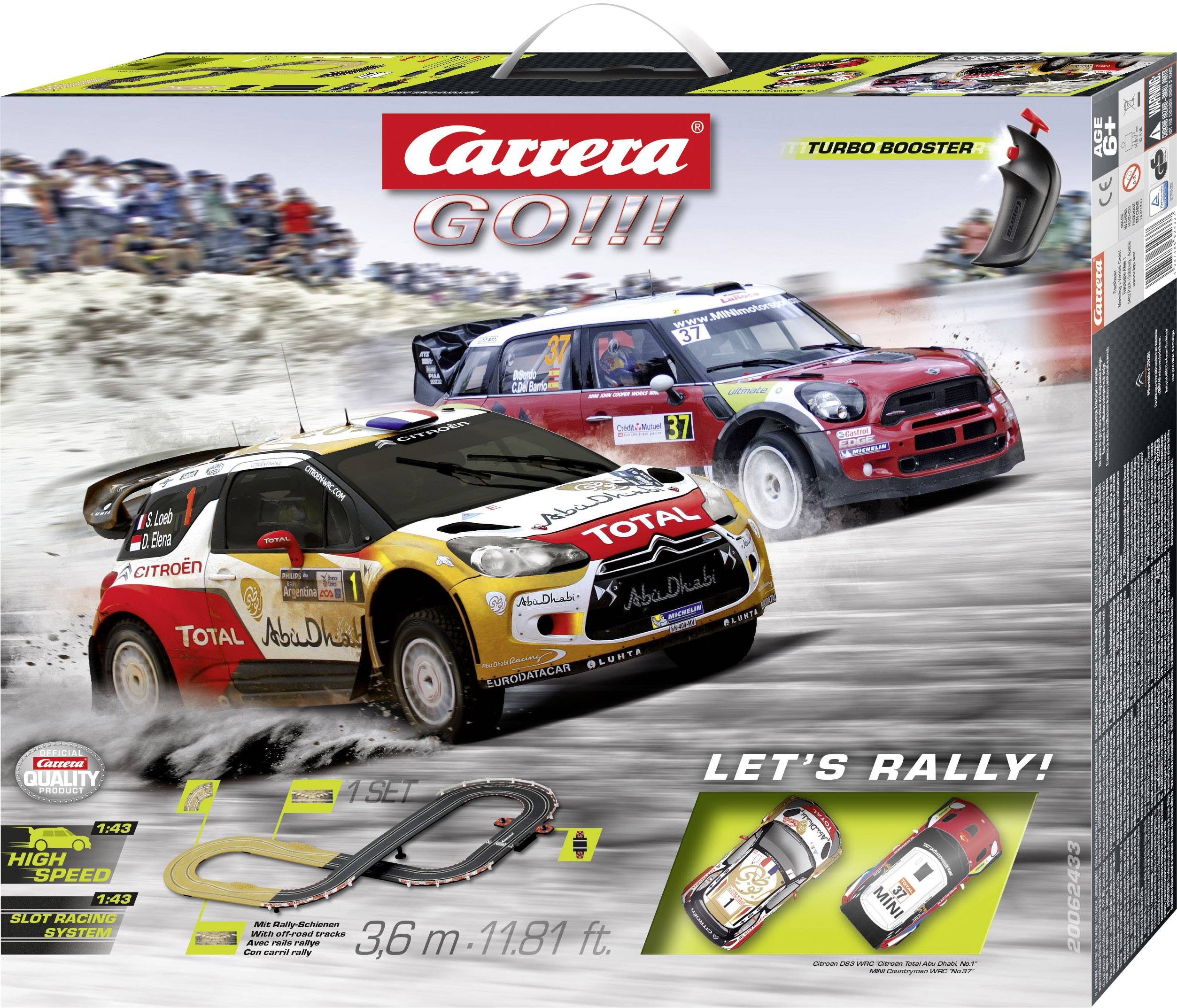 Carrera 20062433 GO!!! Let's Rally Starter kit 