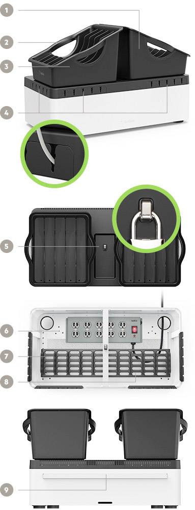 Belkin Store&Charge Go Base Battery charger/manager-8