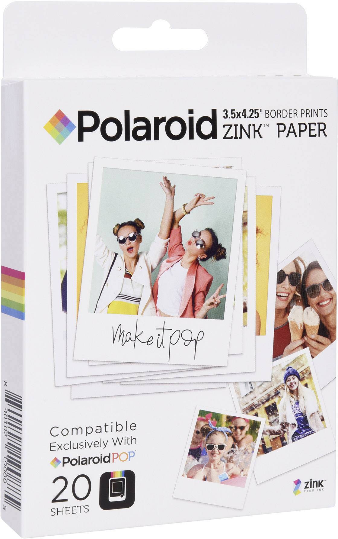 Polaroid POP 20er Zink photo paper