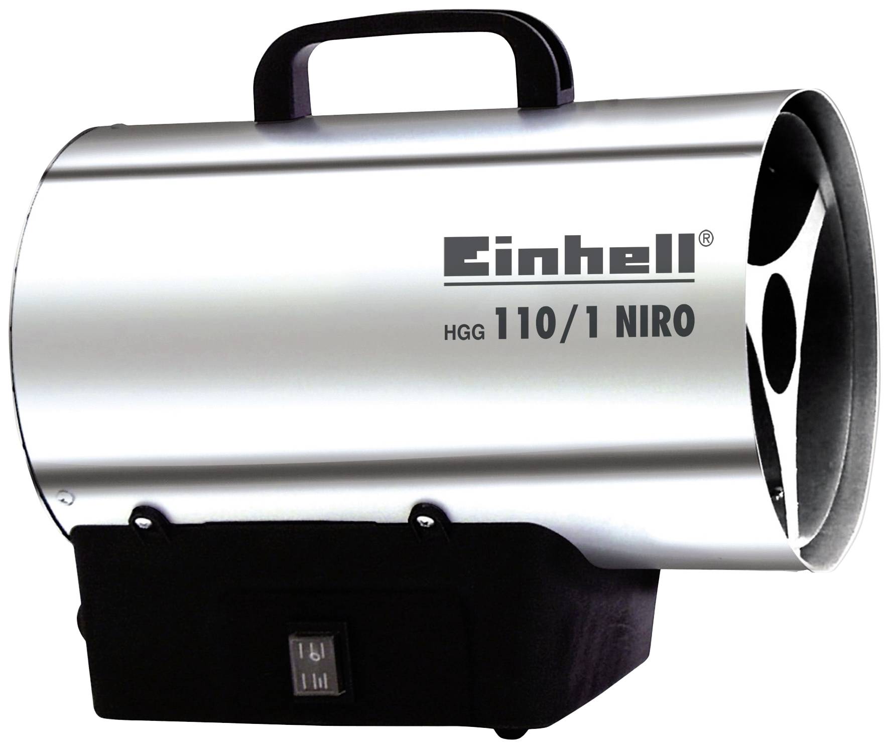 Einhell HGG 110/1 Niro (DE/AT) Hot air blower 10 kW, 30 W Silver