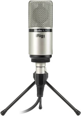 IK Multimedia iRig Mic Studio XLR Studio microphone Transfer type  (details):Corded incl. cable, incl. clip, incl. stan 