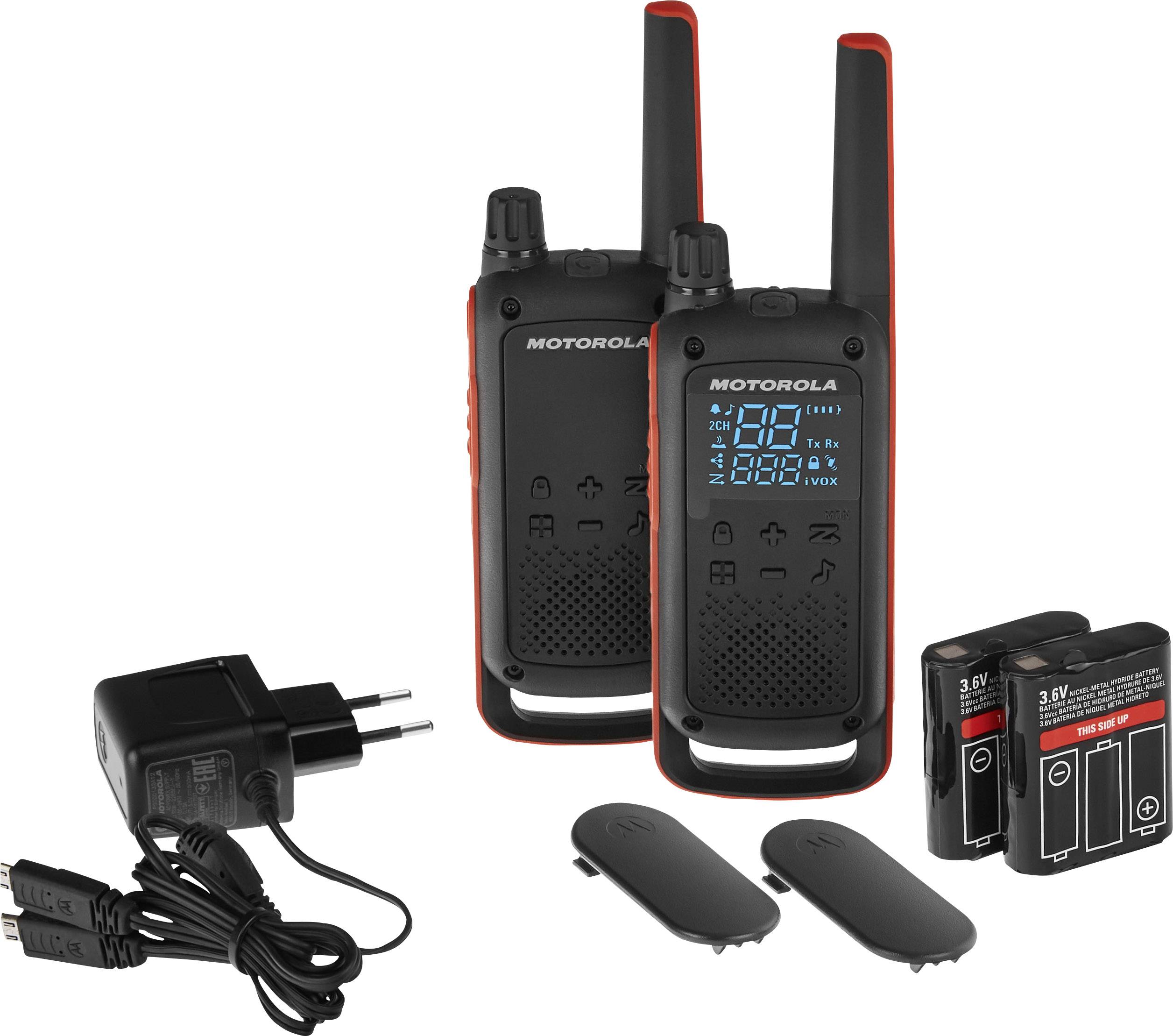Motorola Solutions TLKR T82 188068 PMR handheld transceiver 2-piece set