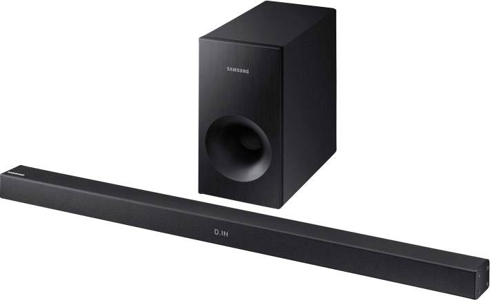 Samsung HW-K335 Soundbar Black Bluetooth, incl. corded subwoofer, USB