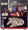 'Revell Model Kit' of the Millennium Falcon from 'Star Wars', including paints and brushes, difficulty level 3, scale 1:241.