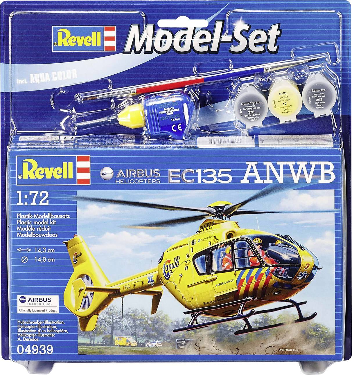 Revell 64939 Airbus EC135 Helicopter assembly kit 172