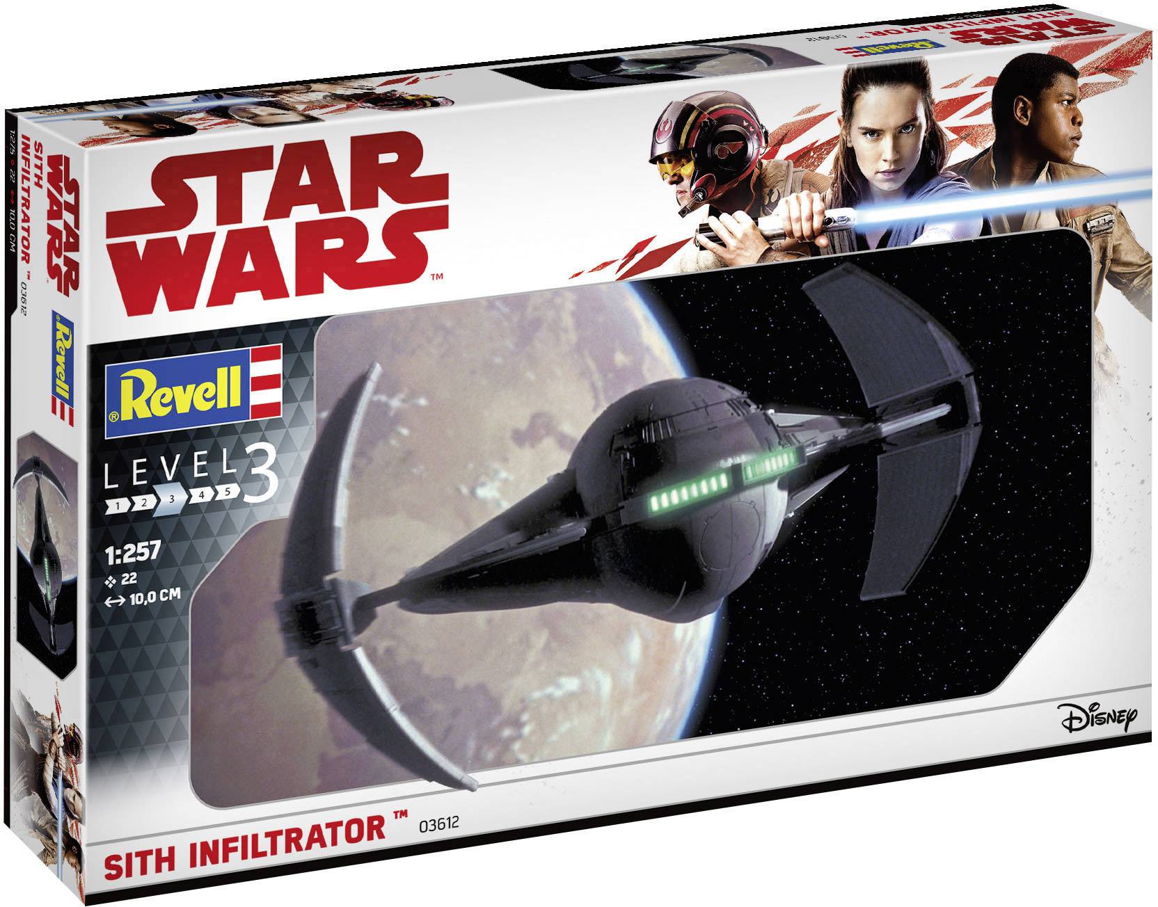 Revell  Star Wars Sith Infiltrator Model Set 1:257 Scale 63612
