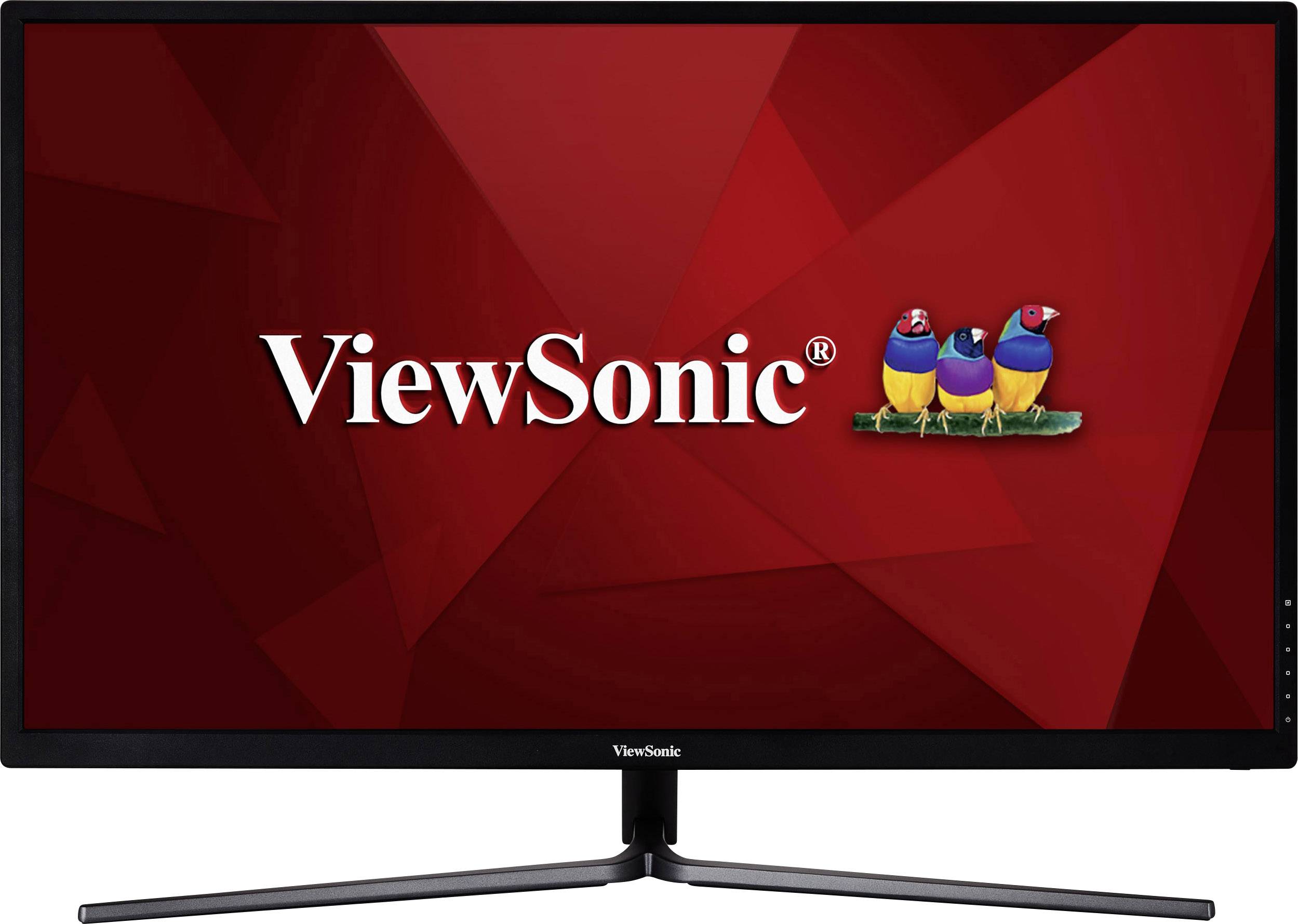 Viewsonic VX3211-2K-MHD LCD 80 cm (31.5 inch) EEC B (A+++ - D) 2560 x 1440 p WQHD 3 ms HDMI™, DisplayPort, VGA, Headphone input, Audio stereo (3.5 mm jack) IPS