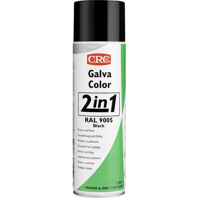 CRC 20581-HO GALVACOLOR anti-corrosion paint with double effect deep black RAL 9005  500 pc(s)
