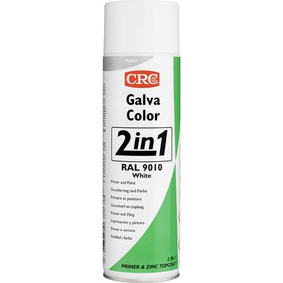 CRC 20587-AA GALVACOLOR anti-corrosion paint with double effect the pure white RAL 9010  500 pc(s)