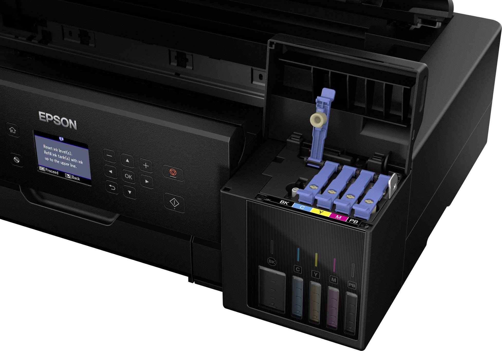 Epson EcoTank ET-7750 Multifunction printer Inkjet Colour A3 Printer, scanner, copier LAN, Wi-Fi, Duplex, Ink tank syste-9