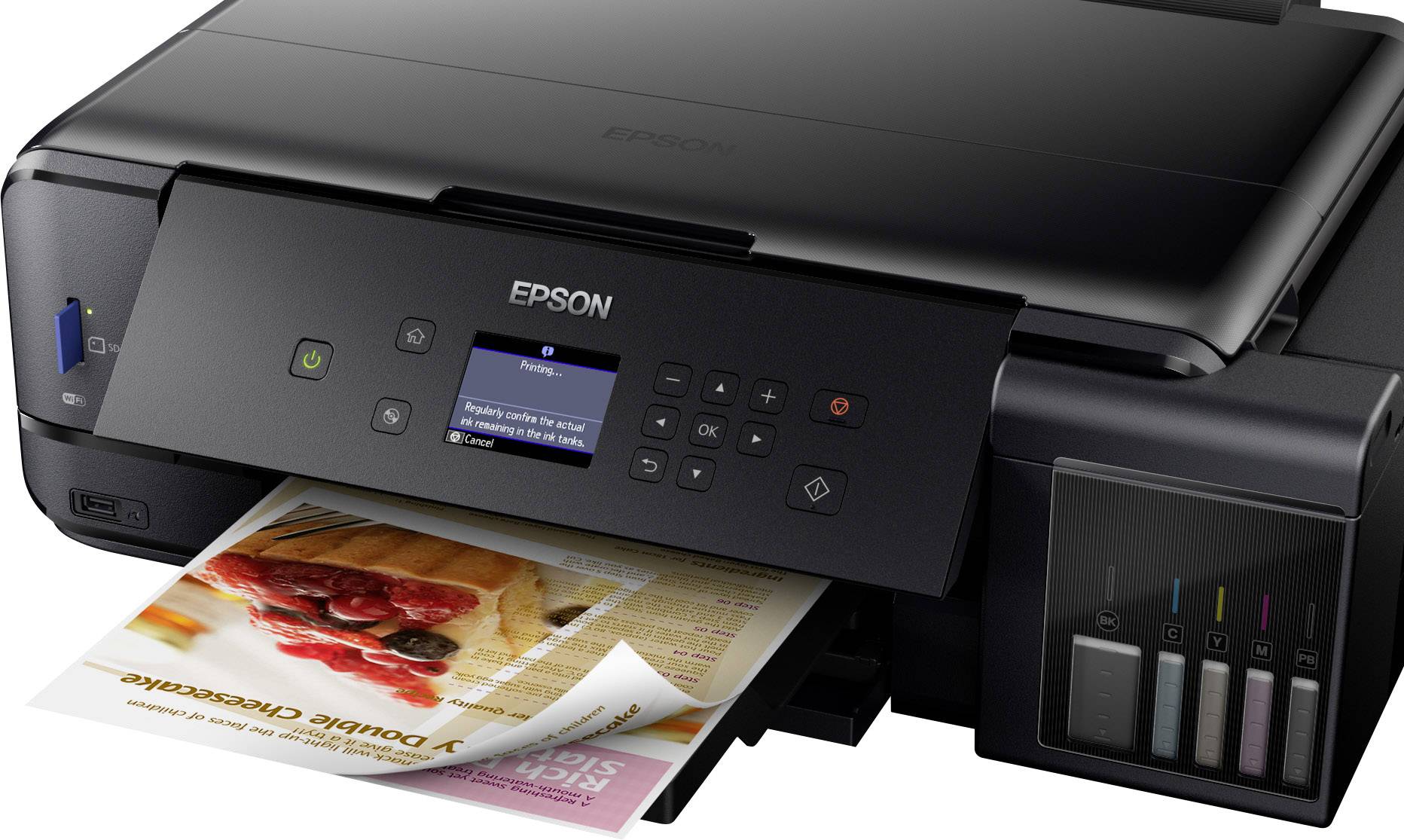 Epson EcoTank ET-7750 Multifunction printer Inkjet Colour A3 Printer, scanner, copier LAN, Wi-Fi, Duplex, Ink tank syste-16