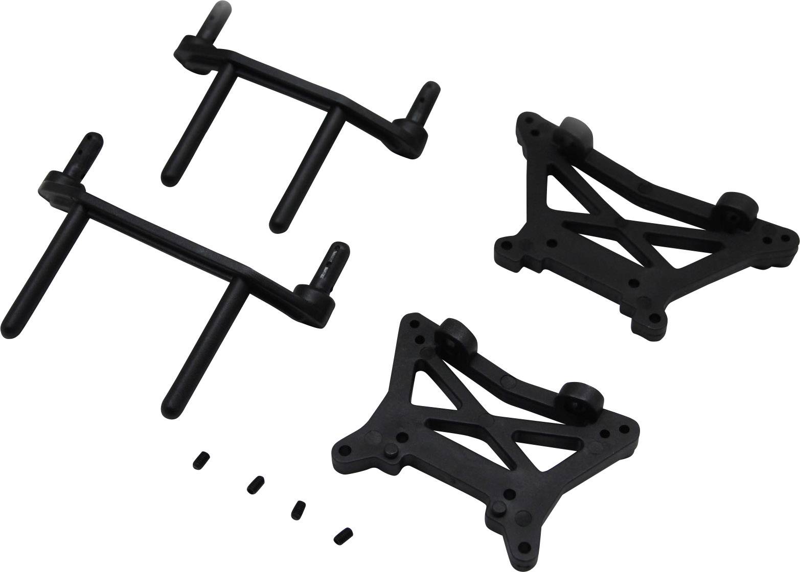 Reely 538547C Spare part Shock mount (front/rear) and body brackets