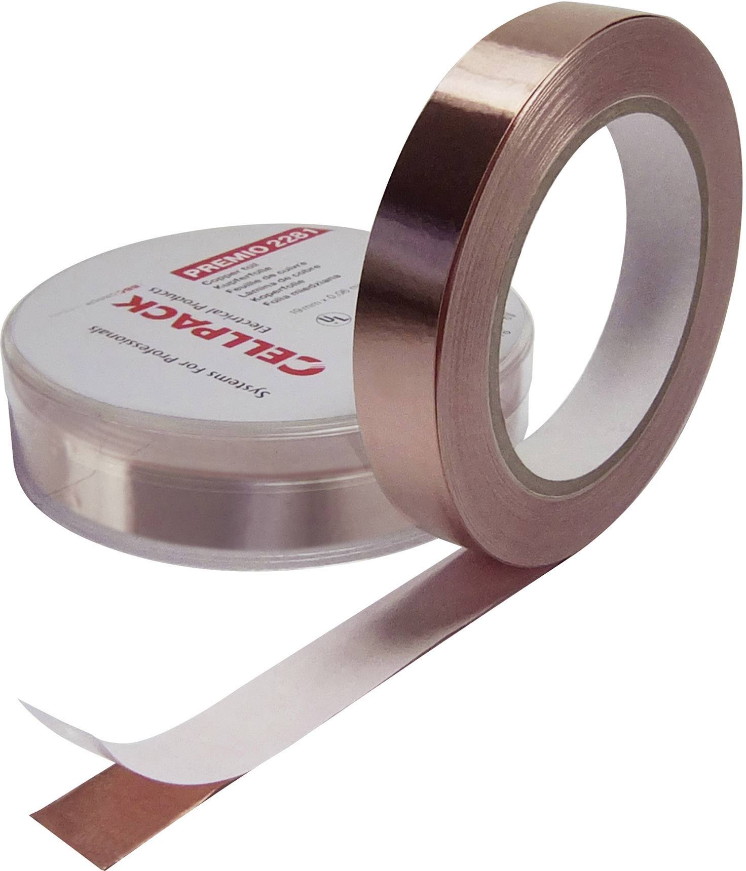 CellPack Cellpack 223576 Copper tape Premio 2281 Copper (L x W) 33 m x 19 mm 1 pc(s)