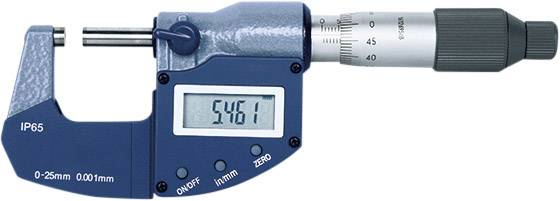 Micrometer + LCD0 - 25 mm Reading: 0.001 mm IP65-0