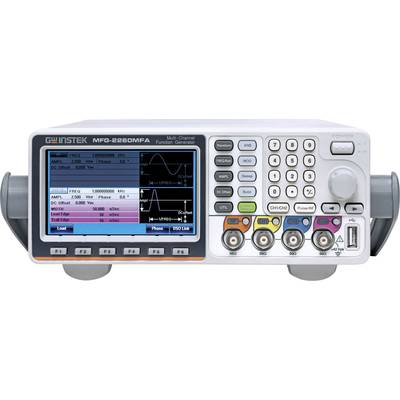 GW Instek MFG-2260MFA Mains-powered 1 µHz - 60 MHz 2-channel Arbitrary, Sinus, Rectangle, Triangle, Pulse
