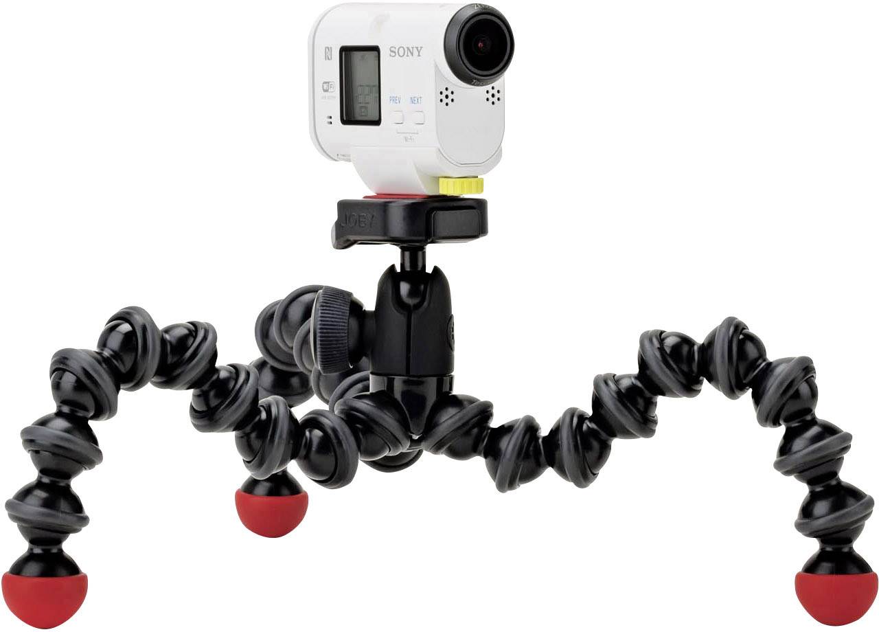 JOBY GorillaPod® Action Tripod 1/4 Working height=26 cm (max) Black, Red
