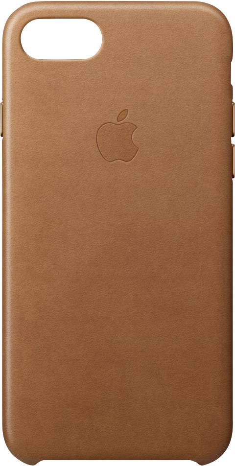 Apple Leather Case cover Apple iPhone SE (2. Generation), iPhone 8, iPhone 7 Saddle brown | Conrad.com
