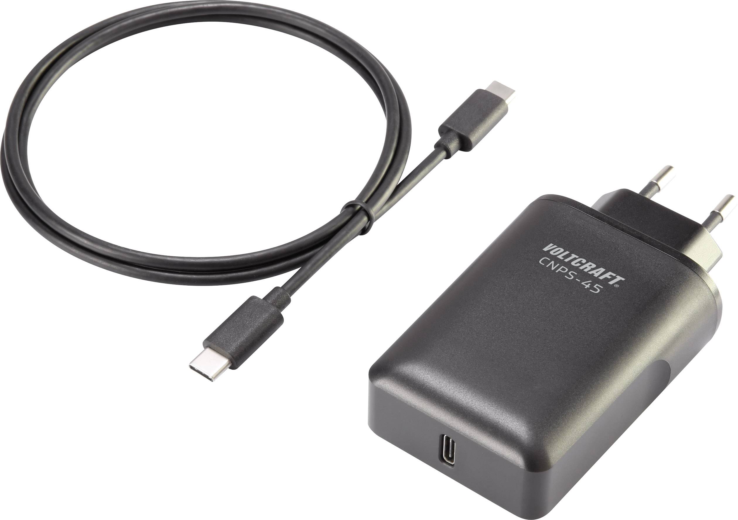 oversættelse skøn Badekar VOLTCRAFT CNPS-45 28357c117 USB charger Mains socket Max. output current 3  A 1 x USB-C® socket USB Power Delivery (USB-P | Conrad.com