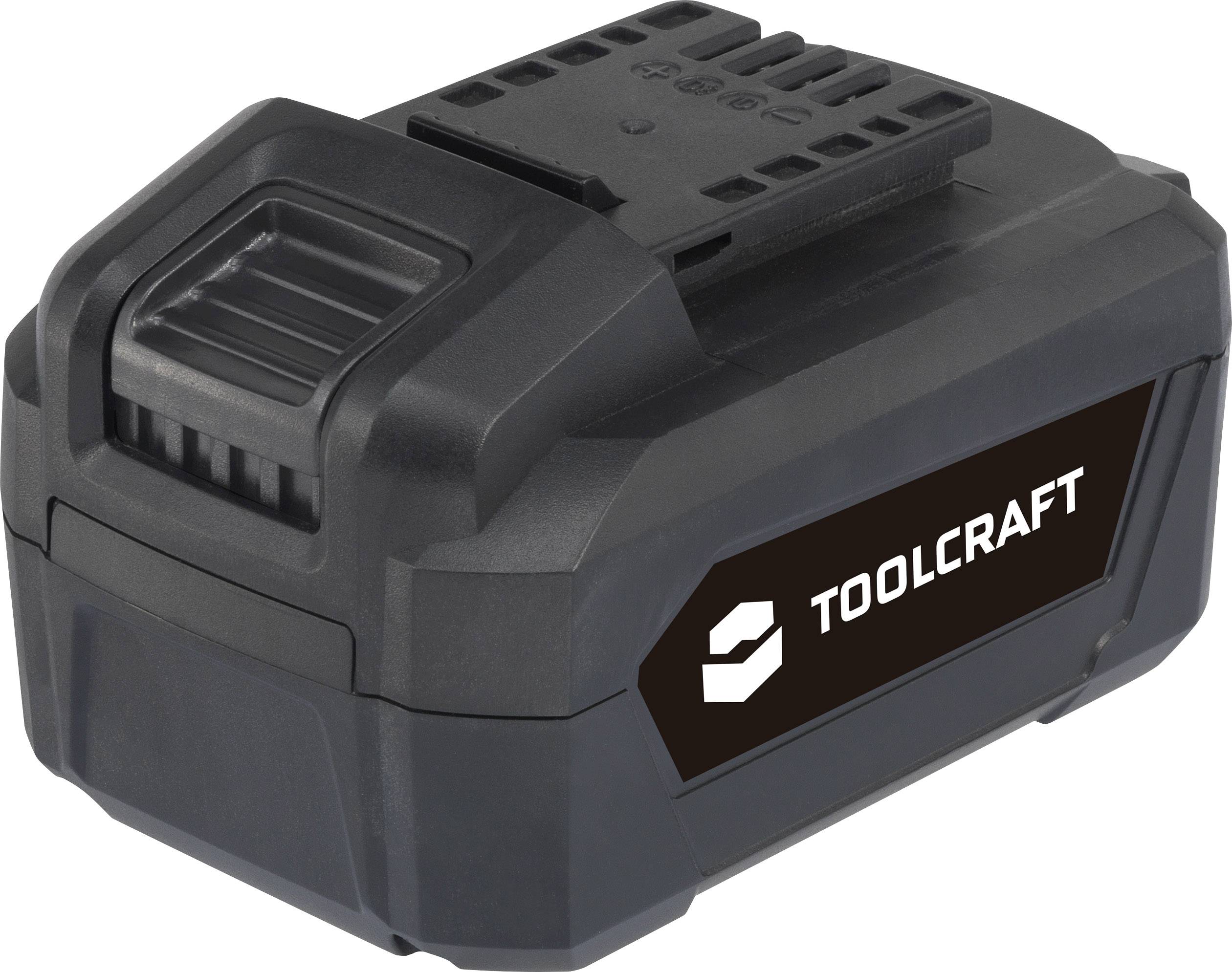 TOOLCRAFT TO-4922841 Tool battery 4 Ah Li-ion-1