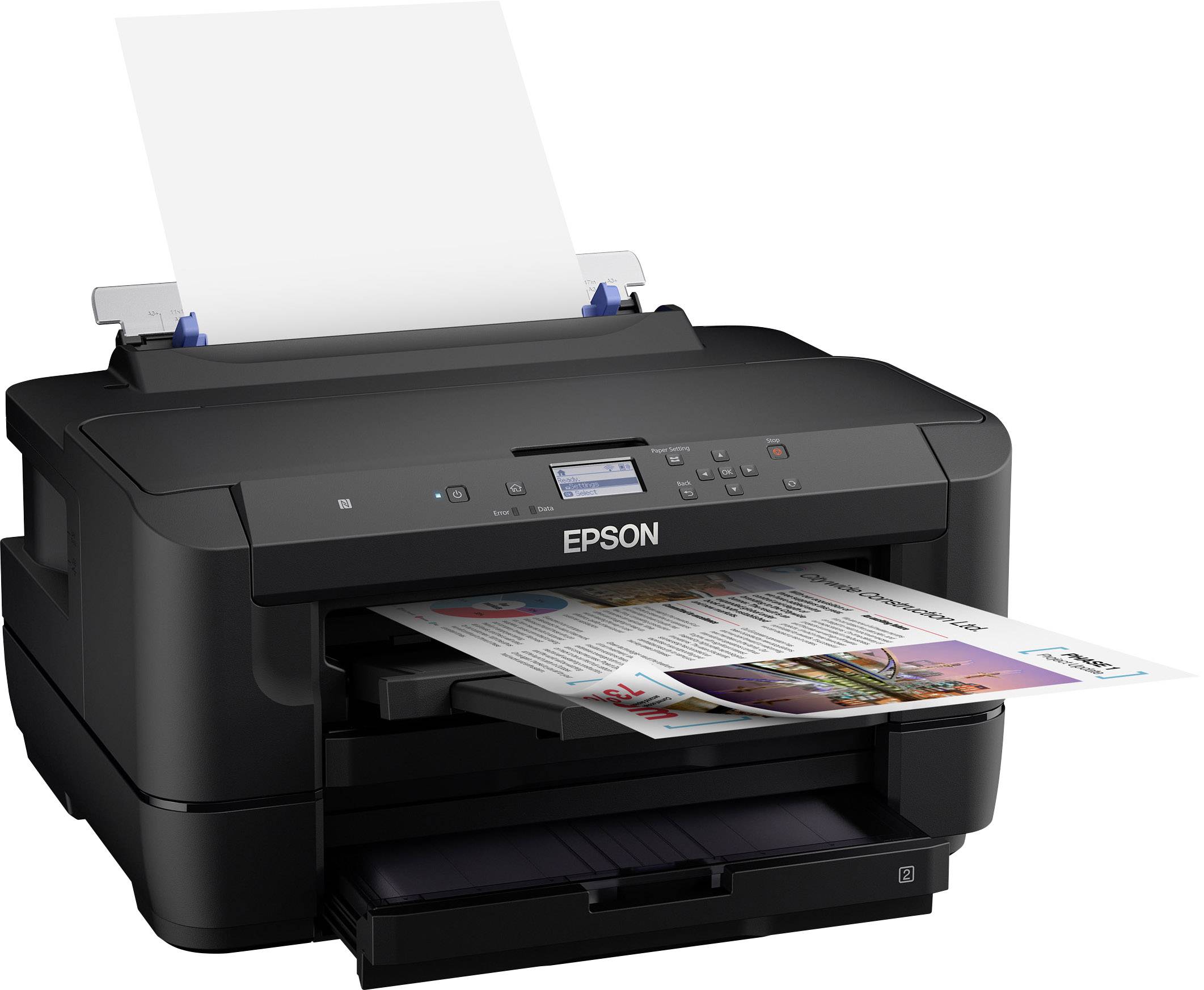 Epson WorkForce WF-7210 DTW Inkjet printer Inkjet Colour A3 Duplex, LAN, Wi-Fi-14