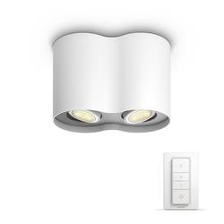 Philips Lighting Hue Ceiling Spot Pillar Gu10 11 W Neutral White Philips Lighting Hue Ceiling Spot