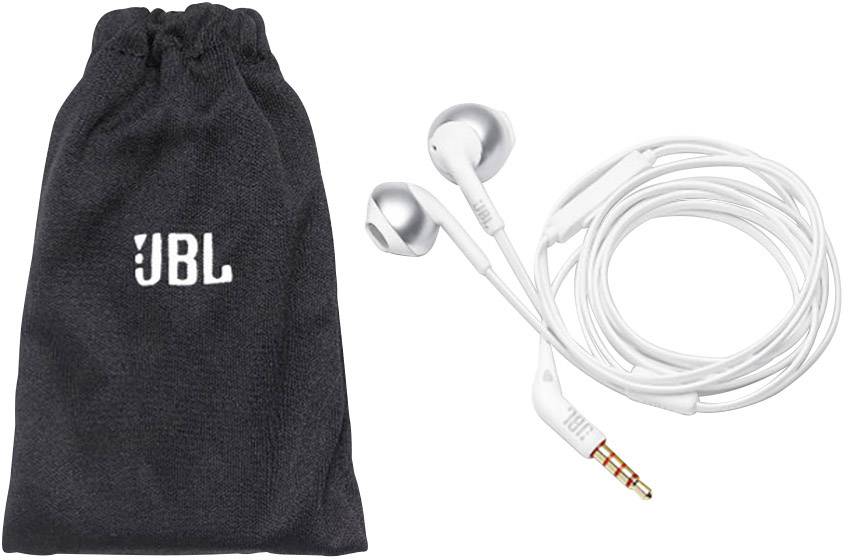 JBL T205 HiFi Inear headphones Inear Headset Chrome