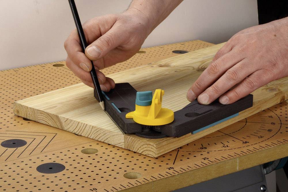 Wolfcraft 6921000 Sliding bevel 180 °-6