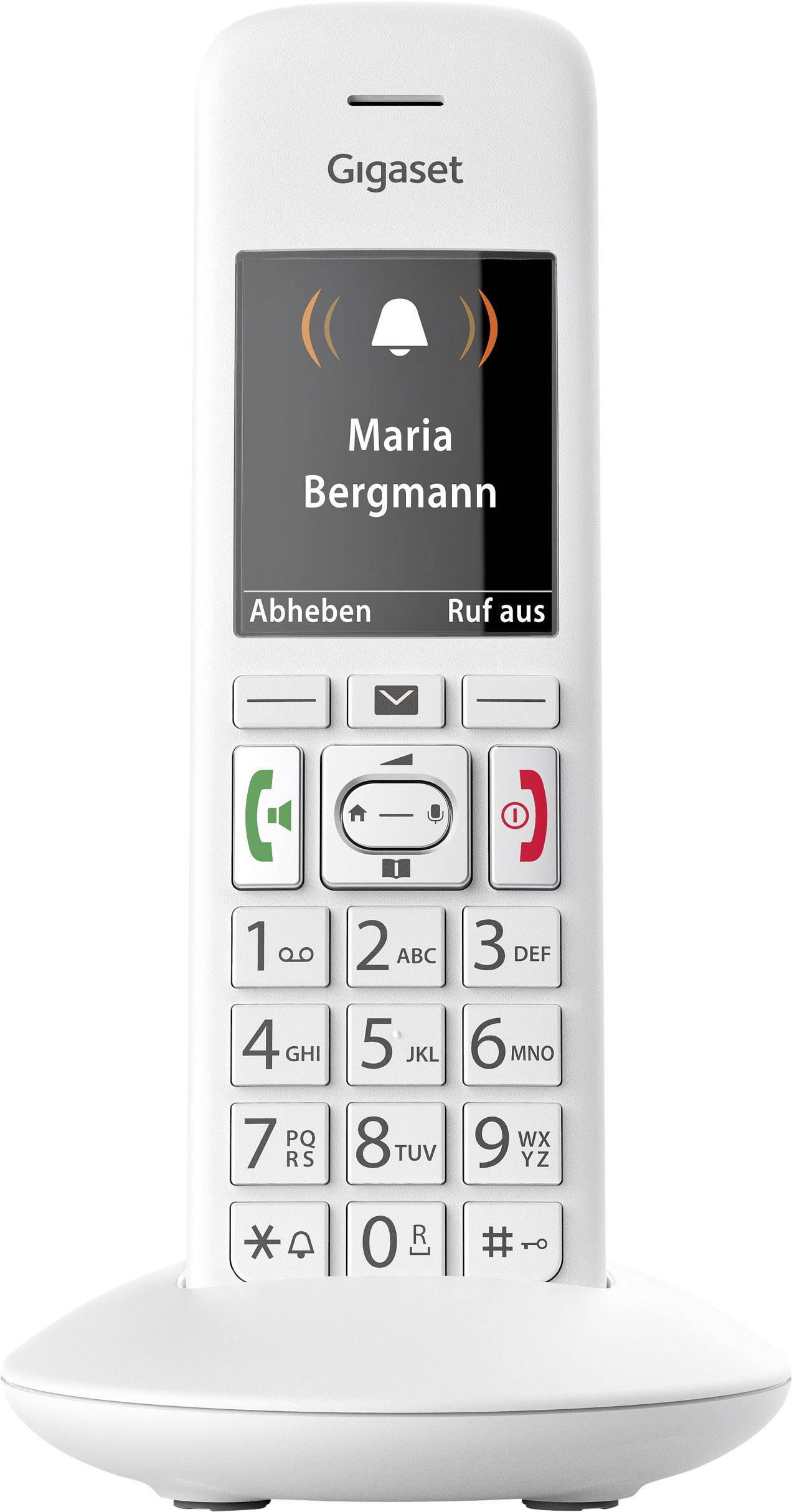 Gigaset E370HX DECT handset White-3