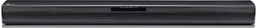 LG Electronics SJ2 Soundbar Black Bluetooth, incl. cordless subwoofer, USB-4