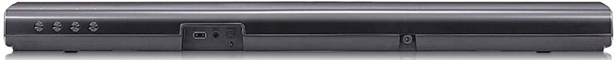 LG Electronics SJ2 Soundbar Black Bluetooth, incl. cordless subwoofer, USB-8