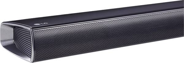 LG Electronics SJ2 Soundbar Black Bluetooth, incl. cordless subwoofer