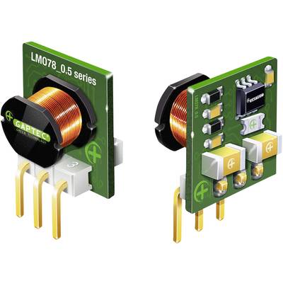 'Two electronic components from the LM078_0.5 series by GAPTEC with copper coil and terminals, suitable for circuit board mounting.'