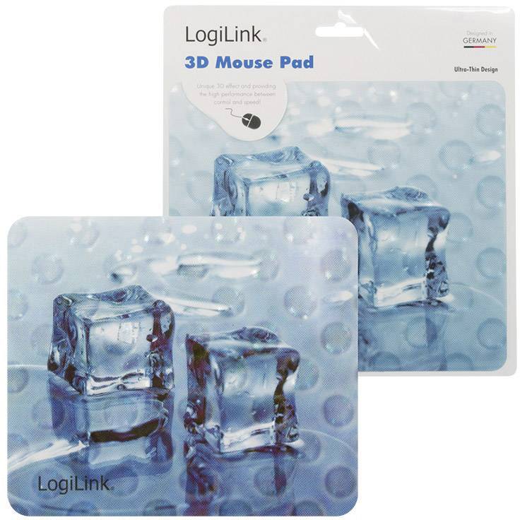 LogiLink ID0152 3D Design "Ice Cube" Mouse pad Blue-1