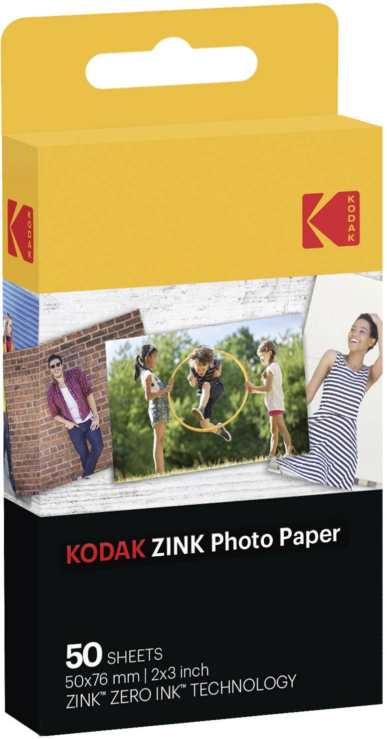 Kodak ZINK Papier 50er Pack Instax film