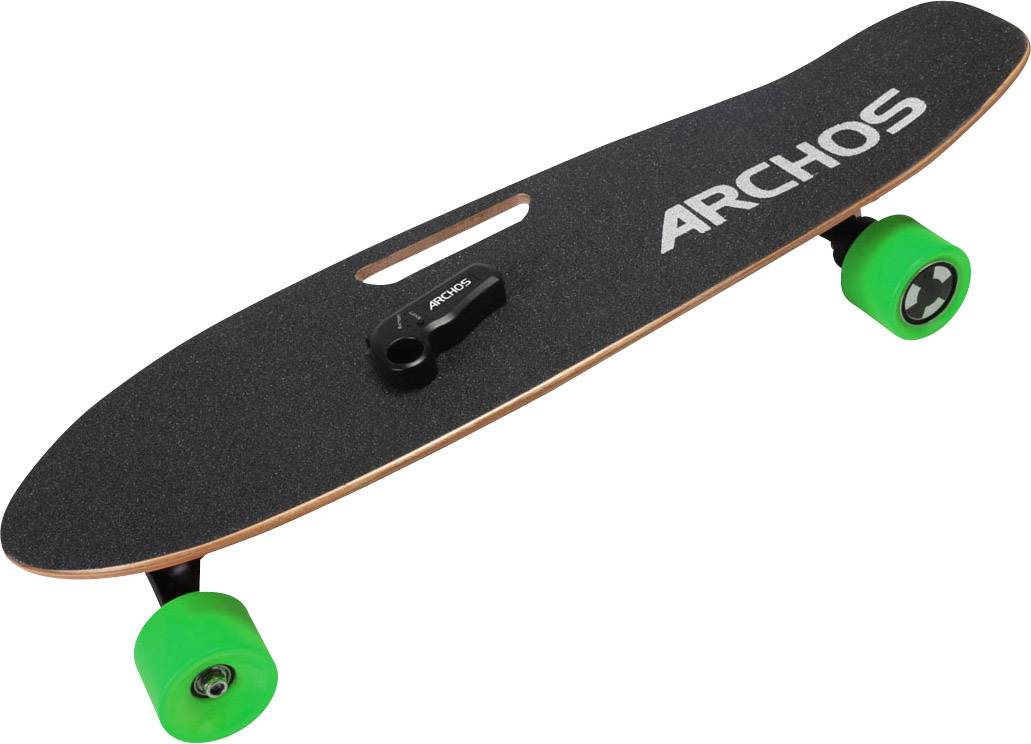 huren Oost Samuel Archos SK8 Electric skateboard Black, Green 2 Ah | Conrad.com