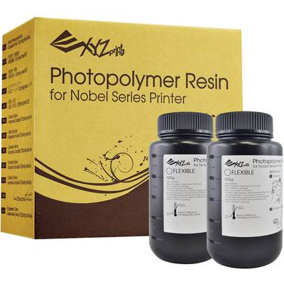 XYZprinting RUFLXXTW00C Nobel Flexible Resin Photopolymer Photopolymer resin Flexible 1 kg
