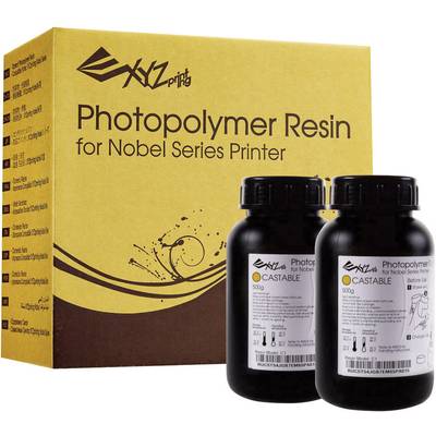 XYZprinting RUCSTXTW00B Nobel Castable Resin Photopolymer Photopolymer resin 1 kg Orange