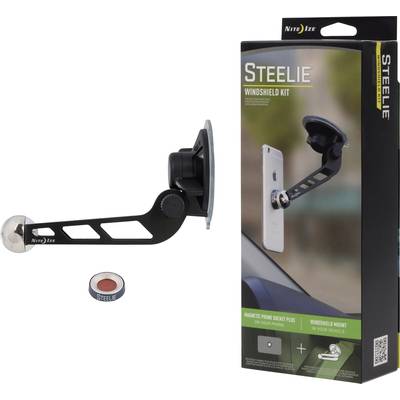 Image of NITE Ize Steelie Windshield Mount Suction cup Car mobile phone holder 360° swivel