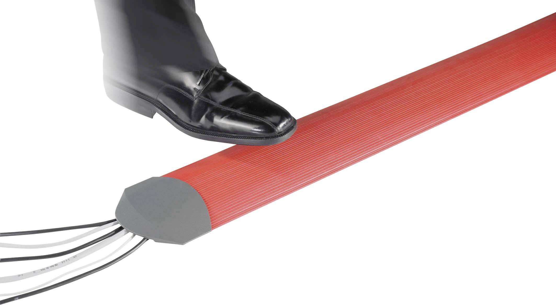 Serpa Cable bridge TPE (low-odour thermoplastic elastomer ) Red No. of channels: 5 3000 mm Content: 1 pc(s)